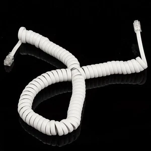 Telephone Handset Cord Telephone Handset Cable 1PCS Extension Useful Hot - Zdjęcie 1 z 7