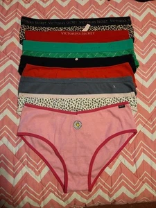 8 Pairs Victoria's Secret/ PINK Bikini Brief Panties Size XL - Picture 1 of 6