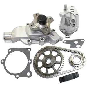 Timing Chain Kit For 99-04 Jeep Grand Cherokee 00-06 Wrangler 4.0L - Water Pump - Picture 1 of 12