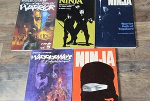 Ninja Warrior Books Lot of 5 Stephen K Hayes SC Ohara Publishing Martial Arts - Picture 1 of 10
