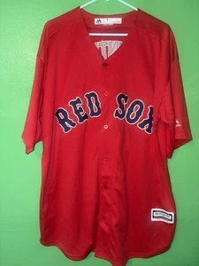 MAJESTIC BOSTON RED SOX #16 ANDREW BENINTENDI MAGLIA GRANDE ROSSA - Foto 1 di 8