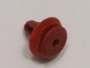 Genuine Mini R56 Door interior trim, misc. Panel clip. Red 51412757183 - Picture 1 of 3