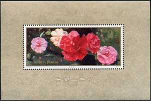 China PRC 1979 Block 20 Einwandfrei Postfrisch S/S Camelias of Yunnan T37M MNH - Bild 1 von 2