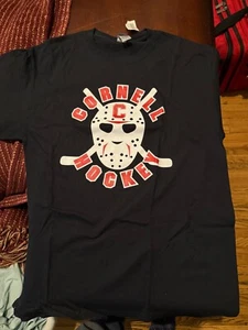 Brand new with Tags NWT Cornell University Hockey T-Shirt Black Size XL - Picture 1 of 4