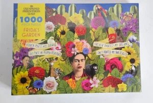 The Unemployed Philosophers Guild 1000 Piece Puzzle - Frida's Garden - Picture 1 of 4