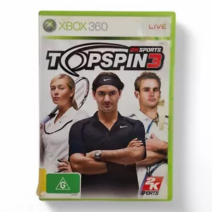Top Spin 3 Xbox 360 - Completo - Juego Deportes Tenis - Imagen 1 de 4