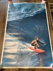 Vtg 1970s Jackie Dunn Surfer Magazine poster surfing David Mow Ski Two Sided