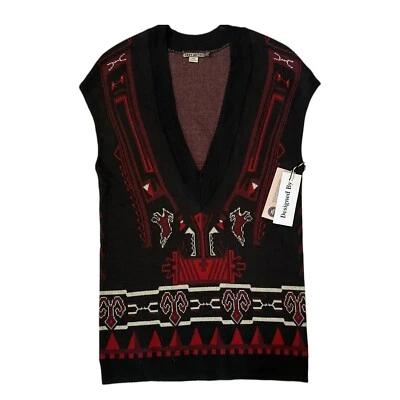 Urban Outfitters Knit Sweater Vest Size XS Tunic Navajo Aztec Boho Womens Wool - Image 1 of 4
