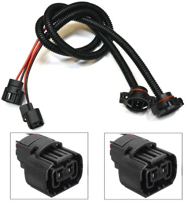 Extension Wire PSY24W Two Harness Rear Turn Signal Light Bulb Connector Socket - Image 1 of 4