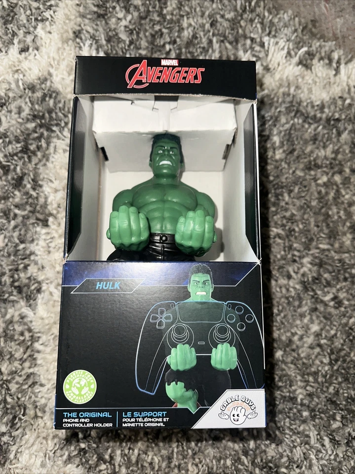 PlayStation/ Xbox/Phone Cable Guys Marvel Avengers Hulk Controller Holder - Image 1 of 3