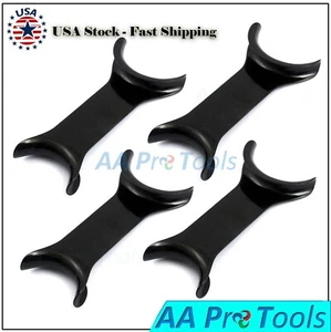 4 Pcs Dental Double-headed T-Shape Intraoral Cheek Lip Retractor Opener Black - Picture 1 of 3