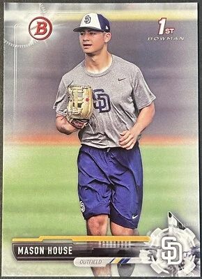 2017 Bowman Draft Base #BD-97 Mason House - Image 1 of 2