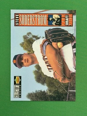 1994 Upper Deck Collector's Choice #24 Steve Soderstrom RC Silver Signature - Image 1 of 2