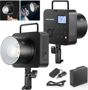Q4 400Ws 2.4G TTL Flash 1/8000 HSS Outdoor Strobe Light Photo Monolight - Picture 1 of 8
