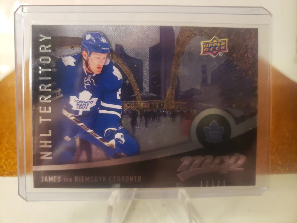 2016-17 Upper Deck MVP Maple Leafs Hockey Card #327 James van Riemsdyk NHLT - Image 1 of 2