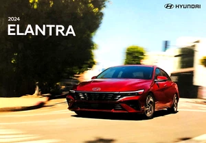 2024 HYUNDAI ELANTRA SEDAN—7 MODELS—18 PAGE U.S. DEALER SALES BROCHURE—NEW - Picture 1 of 1