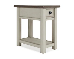 Signature Design by Ashley Casual Bolanburg Chairside End Table, Two-tone - Picture 1 of 8