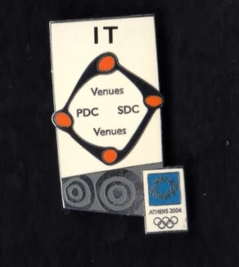 ATHENS 2004 OLYMPIC GAMES INTERNAL PIN. IT, PDC -SDC, VENUES - Picture 1 of 1