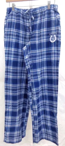 Indianapolis Colts Football Women's Royal Pajama Sleep Loungs Pants Cover