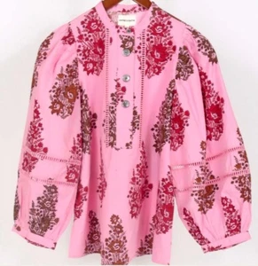 Blusa Antik Batik Muguet Rosa Para Mujer Talla XS TOTALMENTE NUEVA - Imagen 1 de 6