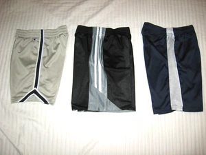 Lot OF 3 Pair Boys Athletic Shorts ~ Child Size S ( 8 ) - Picture 1 of 5