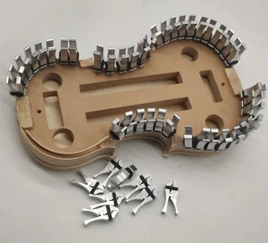 Violin Specific Maintenance Tool German Style Violin Lining Edge Clip 50PCs/set - Picture 1 of 6