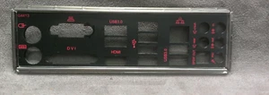Genuine OEM IO Back Plate for MSI Z97 GAMING 5 Motherboard - Picture 1 of 2