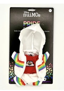 Disney NUIMOS Pride Collection Chándal Arco Iris con Corazón Rojo Camiseta Conjunto Nuevo - Imagen 1 de 4