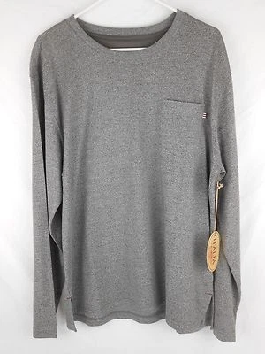 Vintage Italia Long Sleeve Shirt Extra Large XL Silver / Gray NWT NEW $65 Retail - Image 1 of 3