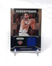 2021-22 Prizm Joakim Noah Sensational Swatches Game Used Jersey #SW-JKN Knicks