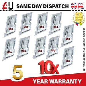 10X 85g GREASE SACHET FOR USE WITH CV JOINTS DRIVESHAFTS GAITERS - Picture 1 of 2