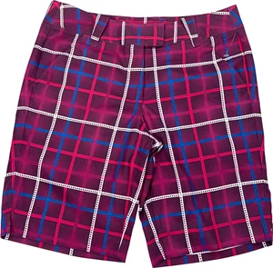NEW Callaway Women’s Purple Opti-Shield Bermuda Golf Shorts - 4 - Picture 1 of 4