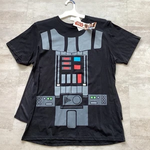 Disney Star Wars Darth Vader Camiseta Corta Seeve con Capa Negra - Imagen 1 de 3