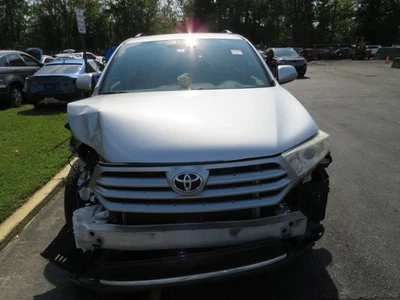 2008 A 2013 Toyota Highlander porta dianteira passageiro direito prata metálico 1F7 - Imagem 1 de 4