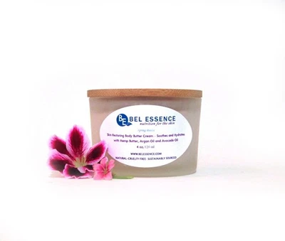 Crema de mantequilla corporal restauradora de la piel, fórmula calmante hidratante profunda-todo tipo de piel Foto 1 de 4