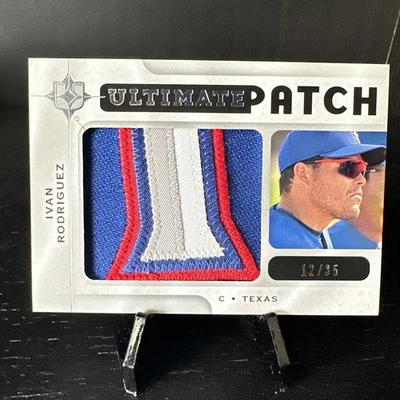 2009 Ultimate Collection - Ivan Rodriguez Ultimate Jumbo Patch /35 - Image 1 of 2