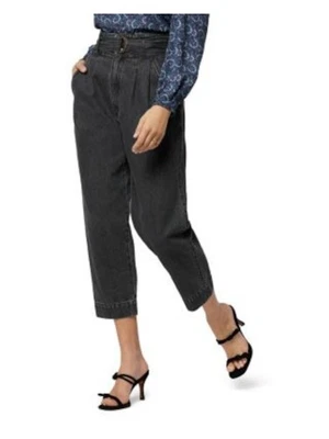 Jeans JOIE Mujer Gris Cremallera Bolsillo Anillo en D Cinturón Recortado Pierna Recta 25 Foto 1 de 4