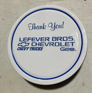 Chevy Cookie Tin Lefever Bros. Chevrolet Chevy Trucks / Geo Dillsburg Pa - Picture 1 of 12