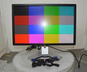 Dell 07XTXG U2412Mc 24" LCD Monitor DisplayPort DVI VGA USB - Picture 1 of 5