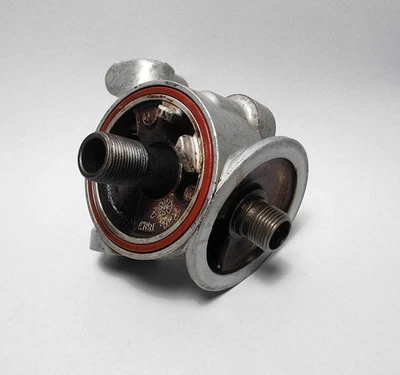 BMW E30 325e 325i M20 6-Cyl Engine Oil Filter Cooler Flange Head 1984-1993 OEM - Image 1 of 4