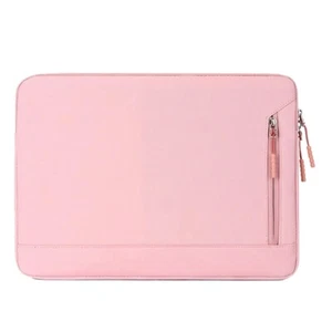 Laptop Sleeve Bag 14.6 Inch Cover MacBook Air Pro Lenovo HP Dell Notebook -Pink - Picture 1 of 6