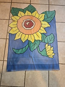 Vintage Sunflowers Double-Sided 28 x 40 Decorative Garden Flag Yard House - Picture 1 of 14