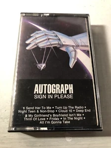 Autograph - Sign In Please (1984) Music Cassette RCA NFK1-8040 - Picture 1 of 3