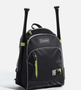 Franklin Sports MLB Youth Equipment & Bat Backpack 19.25 x 7.25 x 14in *NEW* - Picture 1 of 3
