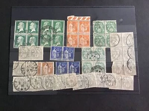 France Used Stamps Blocks R38967 - Picture 1 of 1