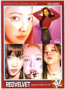 Póster de terciopelo rojo 10P 07 (talla A4) K-POP - Imagen 1 de 3