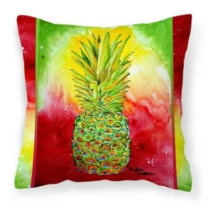 Carolines Treasures 8395PW1414 Pineapple Fabric Decorative Pillow  14 x 3 x 1... - Picture 1 of 1