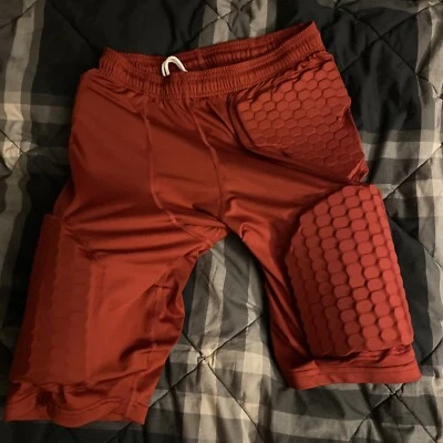 Exact Specifications For Kevin Durant Nike Pro Combat Padded NBA Issued Shorts Foto 1 de 4