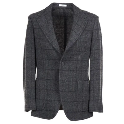 Boglioli Dark Green Check Tweed Wool 'K Jacket' Sport Coat 36R (Eu 46) NWT - Image 1 of 4