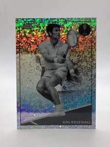 TOPPS TENNIS CHROME 2021 KEN ROSEWALL PARALLEL MINI DIAMONDS